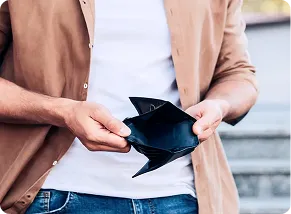 wallet with money